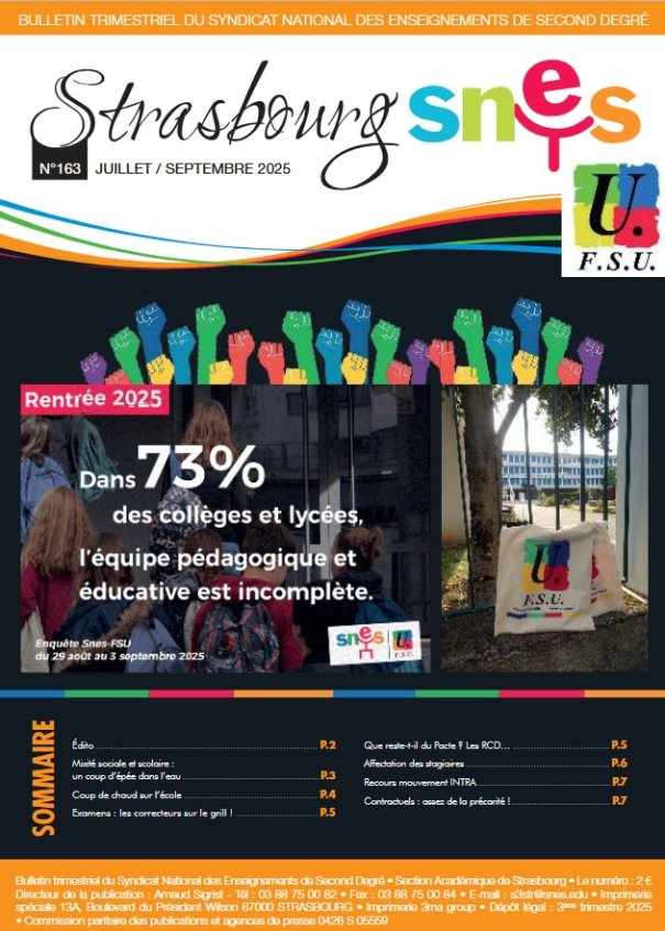 Strasbourg SNES n°163